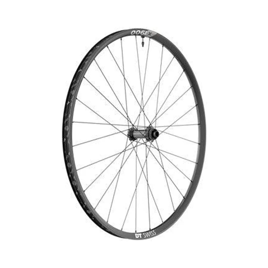 DT Swiss X 1900 Spline 25 Front Wheel - 29", 15 x 100mm, Center-Lock, Black (Bicycle Wheels) – studio product photo