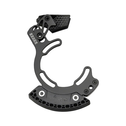 e*thirteen Vario Enduro Chainguide - 28-36t, Black (Chain Retention and Bashguards) – front profile