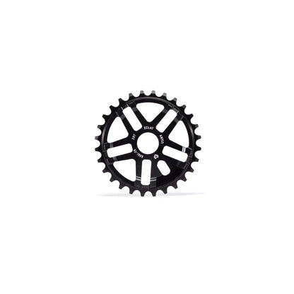Eclat Abyss Sprocket - 28t, Black (Bicycle Chainrings) – studio photo