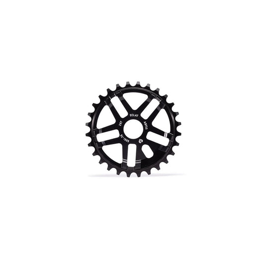 Eclat Abyss Sprocket - 28t, Black (Bicycle Chainrings) – studio photo