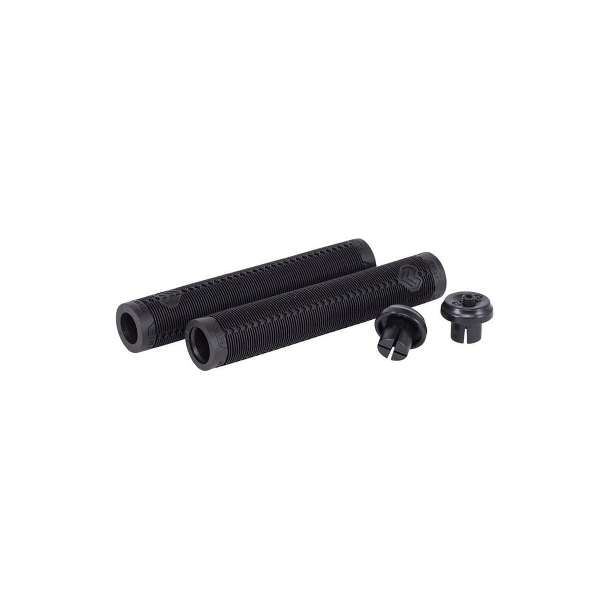 Eclat Shogun Grips - Black (Bicycle Handlebar Grips) – detail angle
