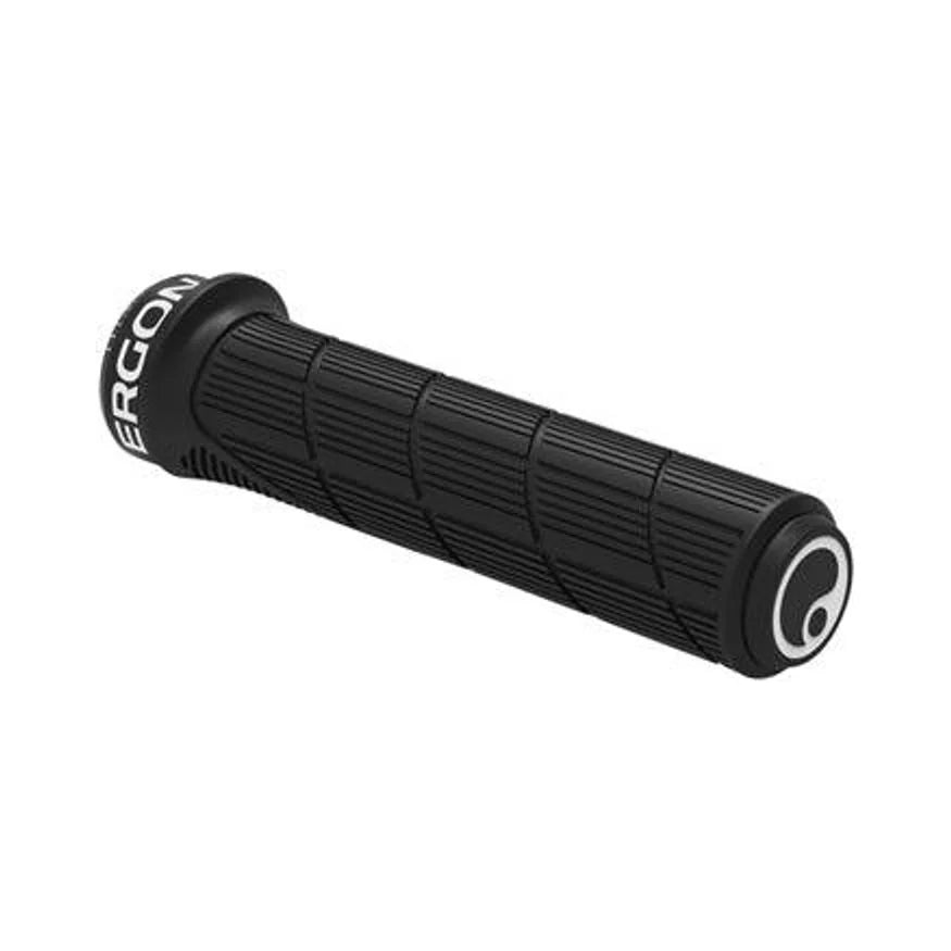 Ergon GD1 Evo Slim Grips - Black, Lock-On (Bicycle Handlebar Grips) – studio photo