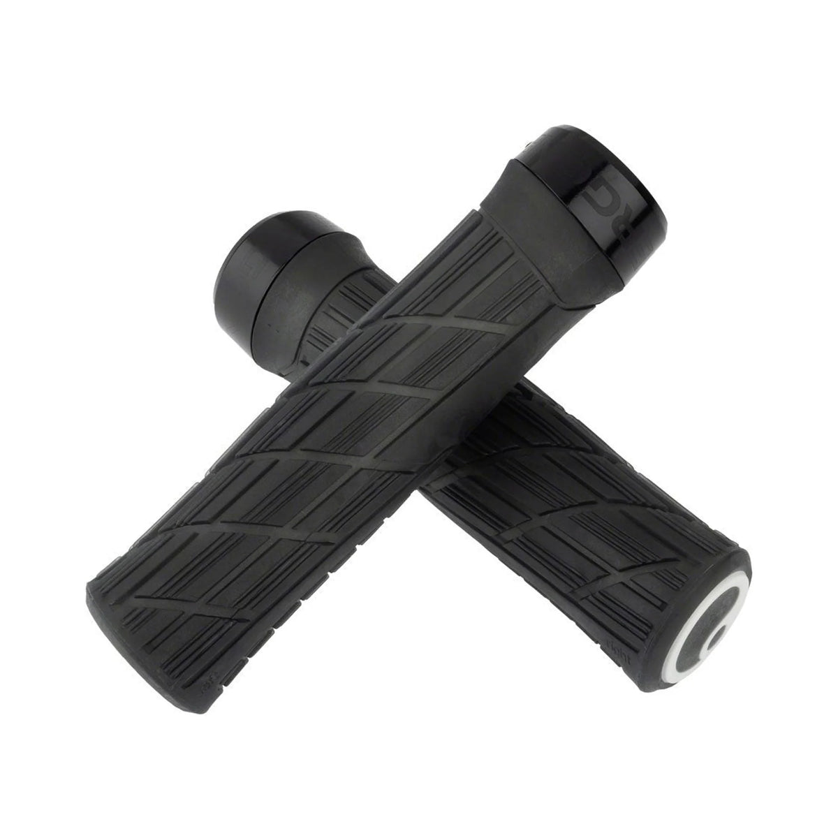 Ergon GE1 Evo Factory Grips - Frozen Stealth, Lock-On (Bicycle Handlebar Grips) – studio product photo