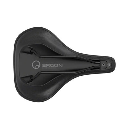 Ergon SC Core Prime Saddle - Black/Gray, Womens, Medium/Large (Bicycle Saddles) – showcase image