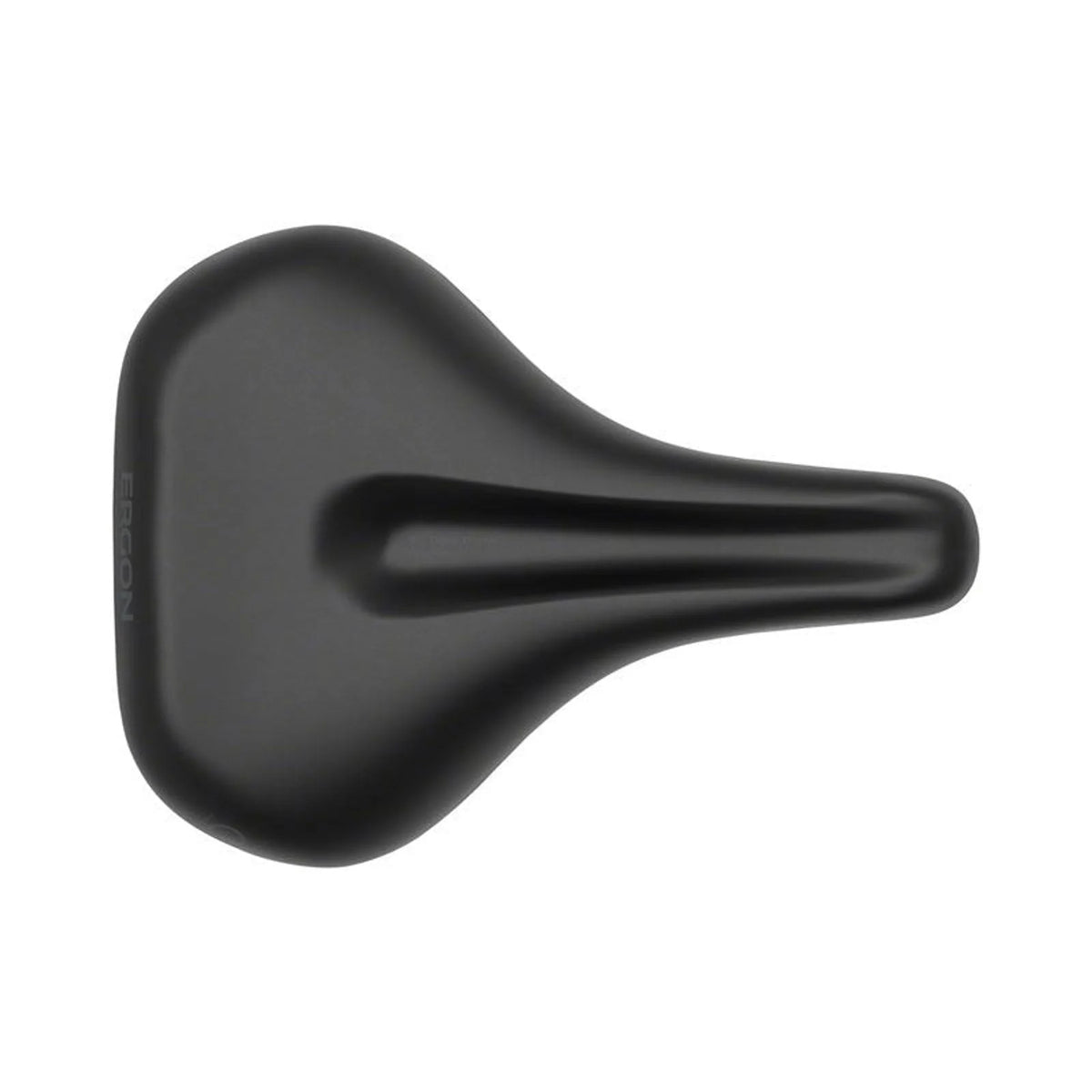Ergon SC Core Prime Saddle - Black/Gray, Womens, Medium/Large (Bicycle Saddles) – front profile