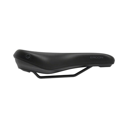Ergon SC Core Prime Saddle - Black/Gray, Womens, Small/Medium (Bicycle Saddles) – showcase image