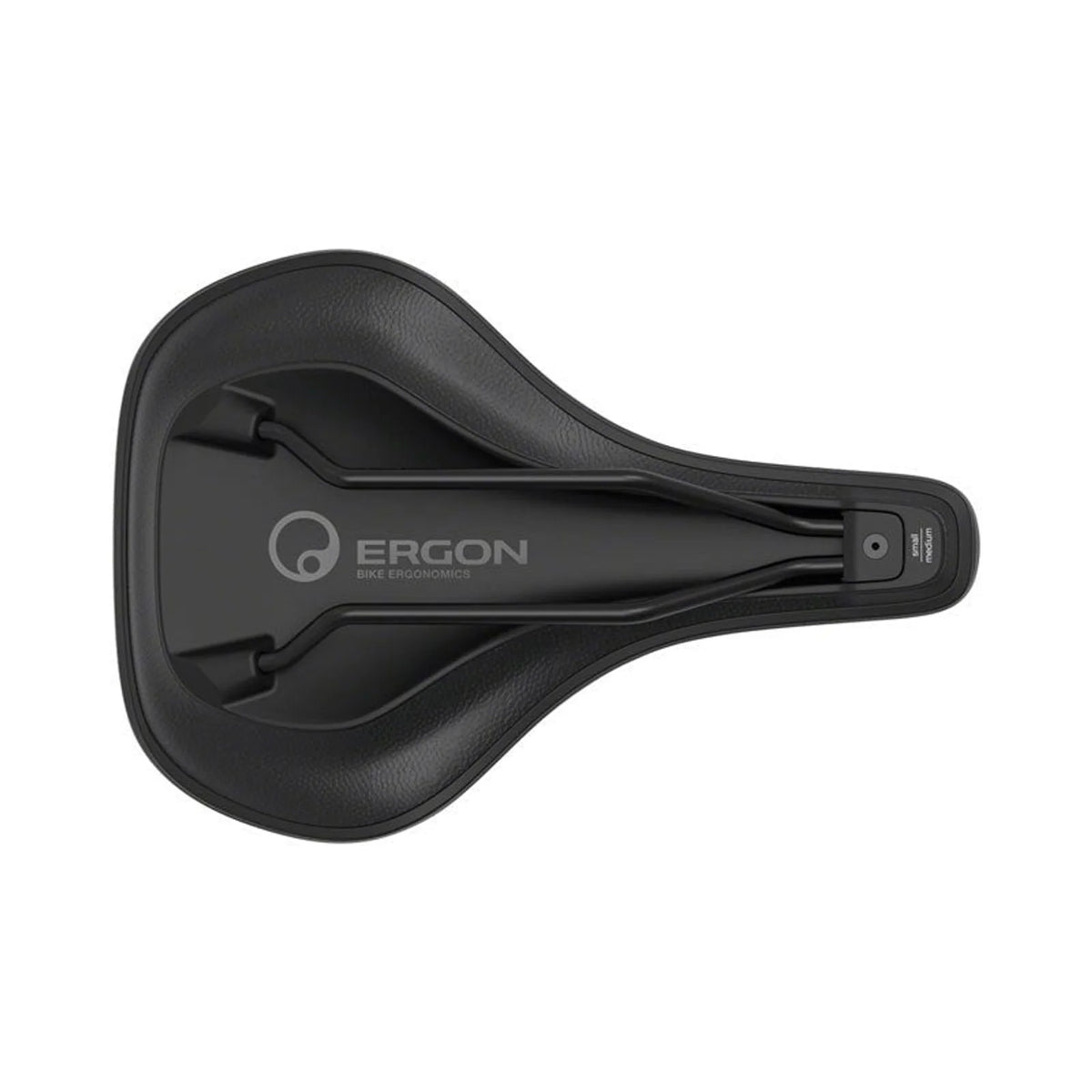 Ergon SC Core Prime Saddle - Black/Gray, Womens, Small/Medium (Bicycle Saddles) – product view