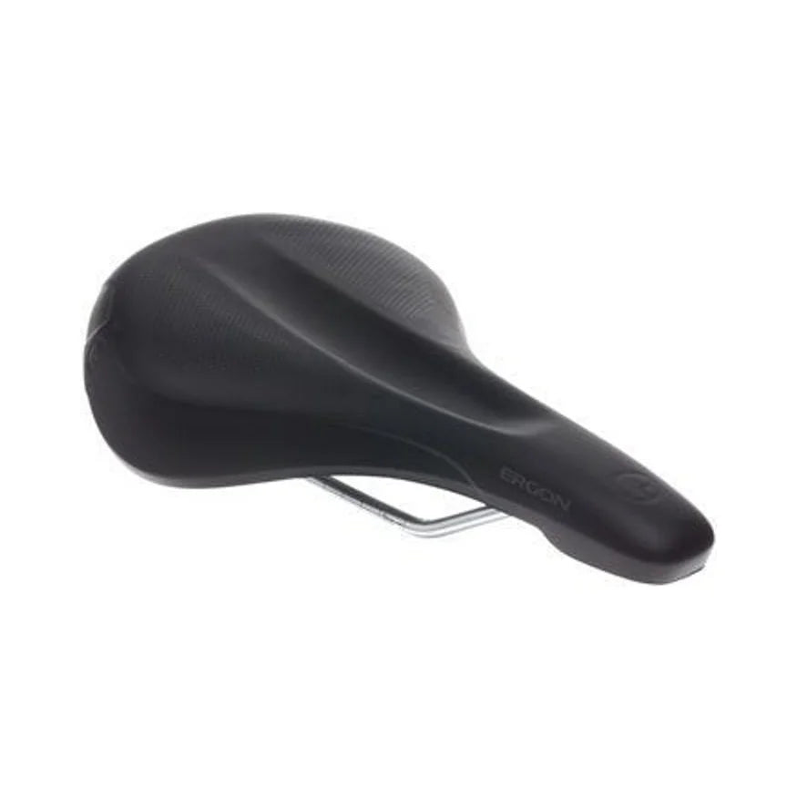Ergon SFC3 Gel Saddle - Steel, Black, Large (Bicycle Saddles) – studio photo