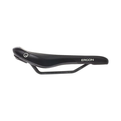 Ergon SM E Mountain Sport Saddle - Chromoly, Stealth, Women's, Small/Medium (Bicycle Saddles) – studio photo