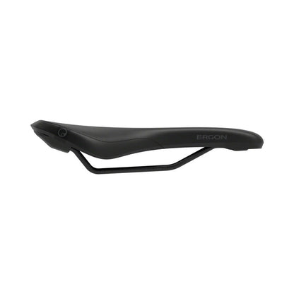 Ergon SMC Saddle - Stealth, Mens, Small/Medium (Bicycle Saddles) – front profile