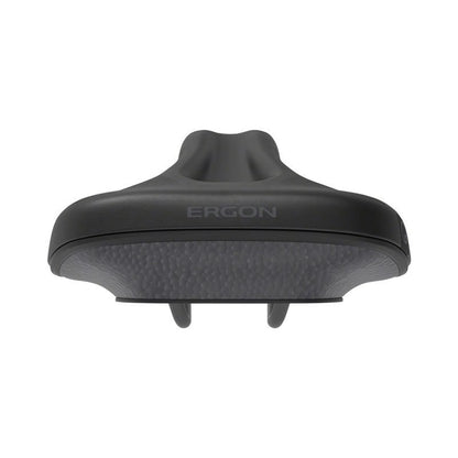 Ergon ST Core Evo Women's Saddle - MD/LG, Black/Gray (Bicycle Saddles) – studio photo