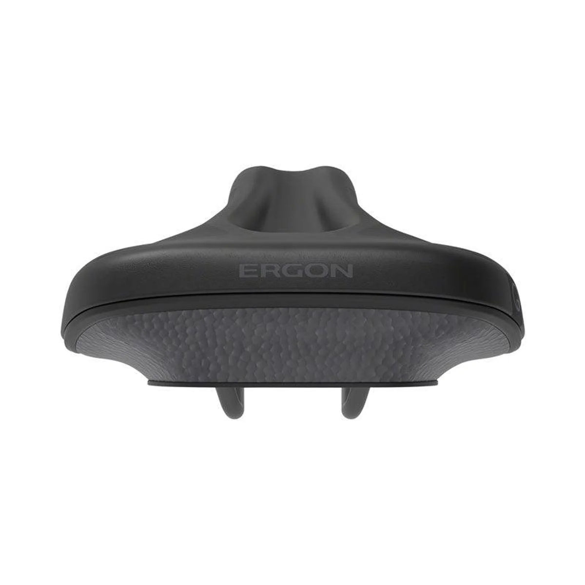 Ergon ST Core Evo Women's Saddle - SM/MD, Black/Gray (Bicycle Saddles) – close-up detail