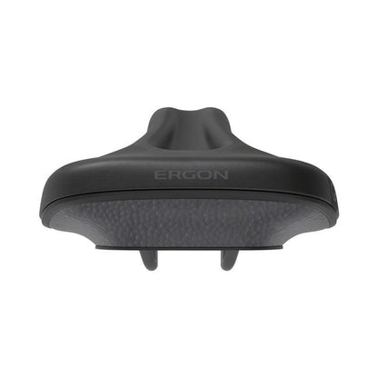 Ergon ST Core Evo Women's Saddle - SM/MD, Black/Gray (Bicycle Saddles) – close-up detail