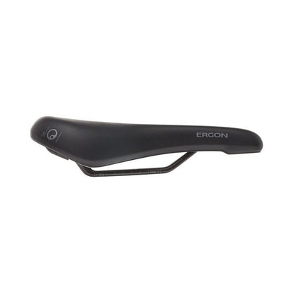 Ergon ST Gel Saddle - Chromoly, Black, Women's, Medium/Large (Bicycle Saddles) – studio photo