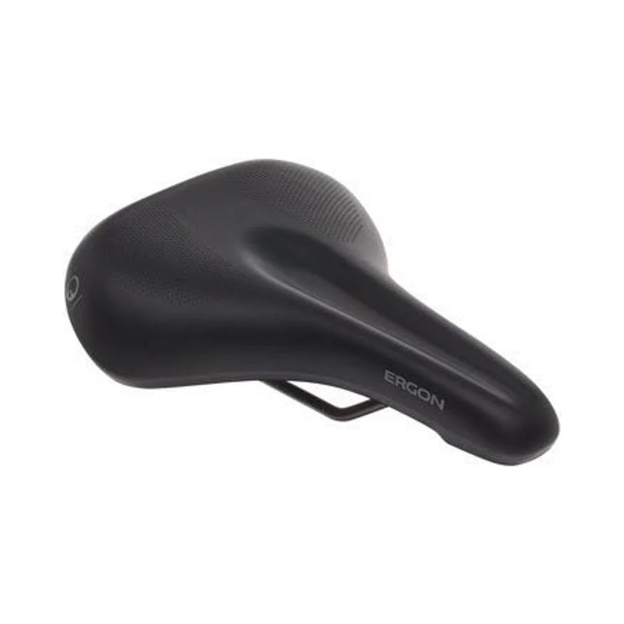 Ergon ST Gel Saddle - Chromoly, Black, Women's, Medium/Large (Bicycle Saddles) – front profile