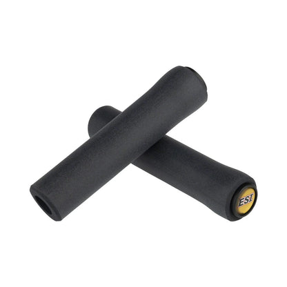 ESI Chunky Grips - Black (Bicycle Handlebar Grips) – close-up detail