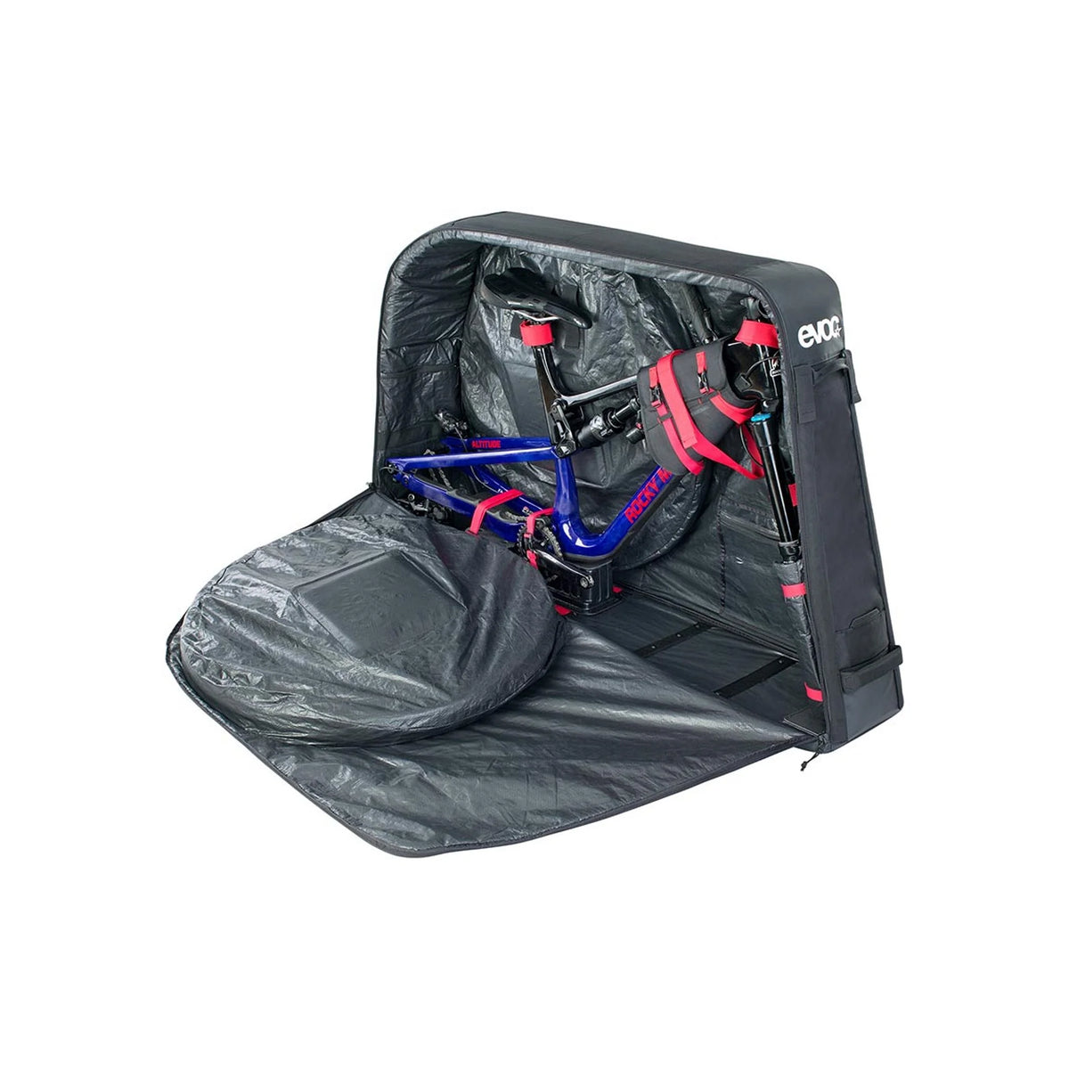 EVOC, Bike Bag, Black, 285L, 138x39x85 (Bicycle Travel Bag) – close-up detail