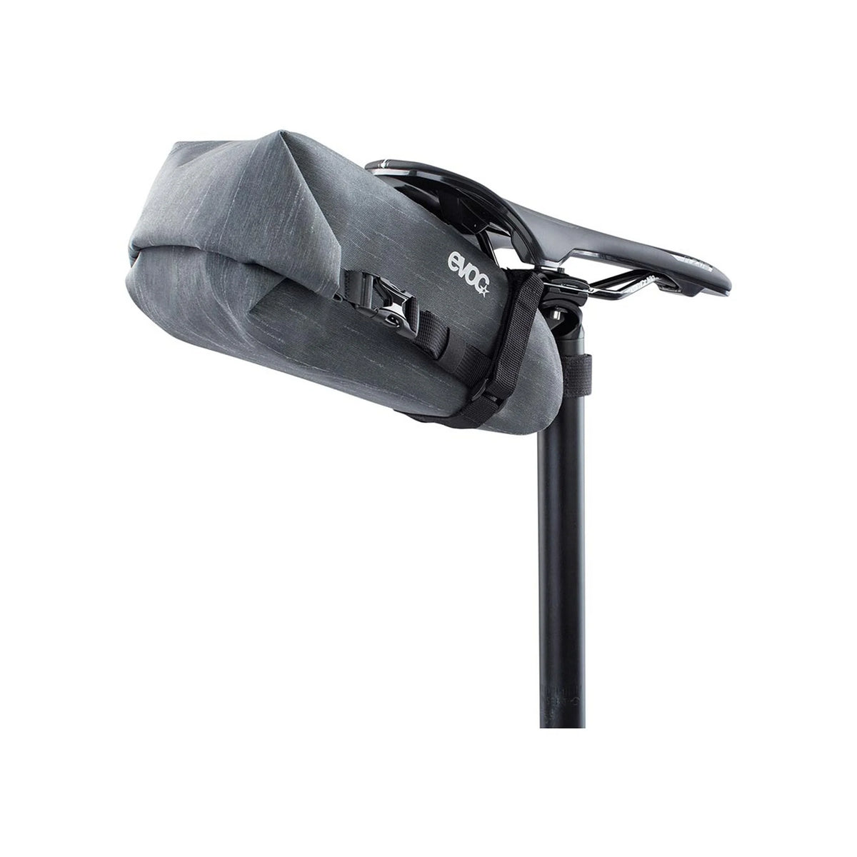 EVOC, Seat Pack WP, Seat Bag, 2L, Carbon Grey – close-up detail