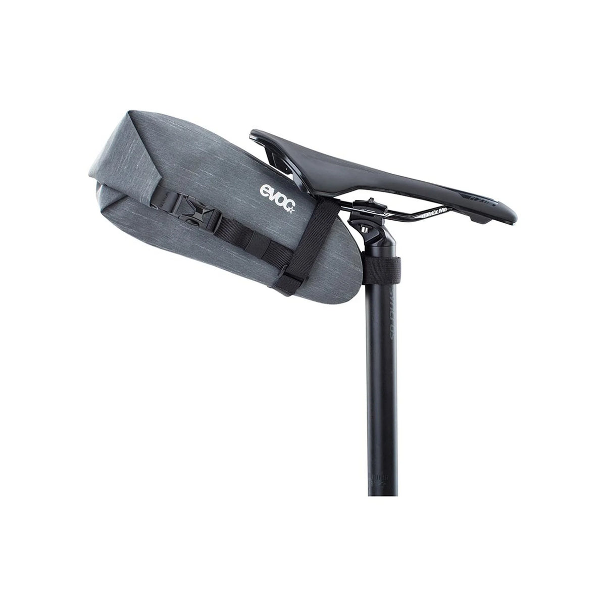 EVOC, Seat Pack WP, Seat Bag, 2L, Carbon Grey – studio photo