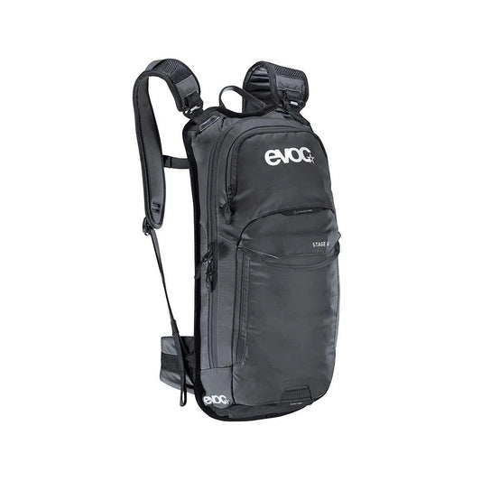 EVOC, Stage 6 + 2L Bladder, Hydration Bag, Volume: 6L, Bladder: Included (2L), Black (Backpacks) – product view