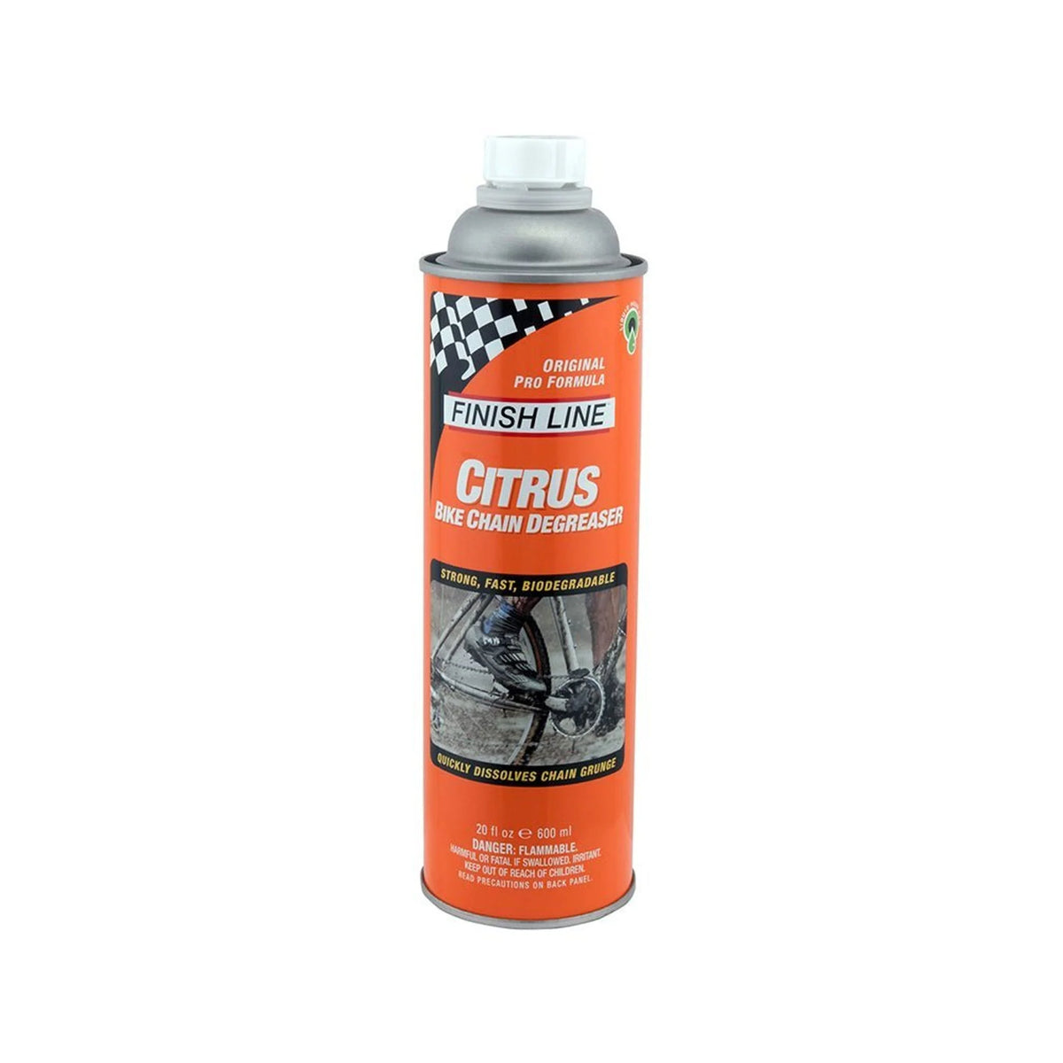 Finish Line Citrus Bike Degreaser - 20oz Bottle (Degreaser / Cleaner) – studio product photo