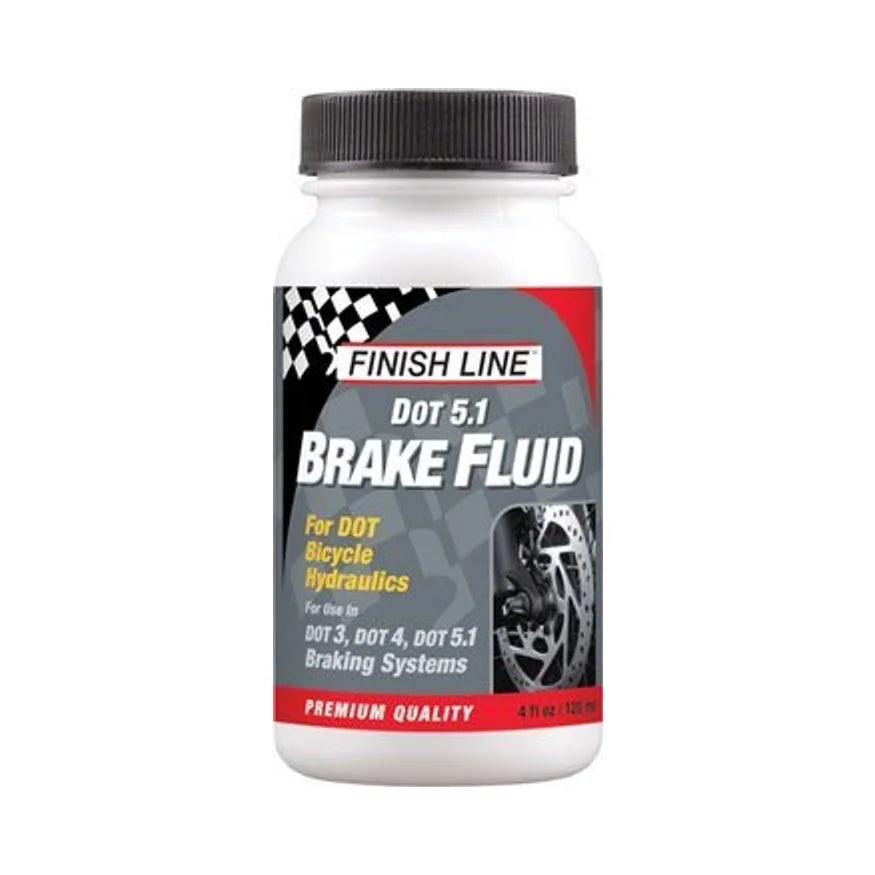 Finish Line DOT 5.1 Brake Fluid - 4oz (Disc Brake Fluid) – studio product photo