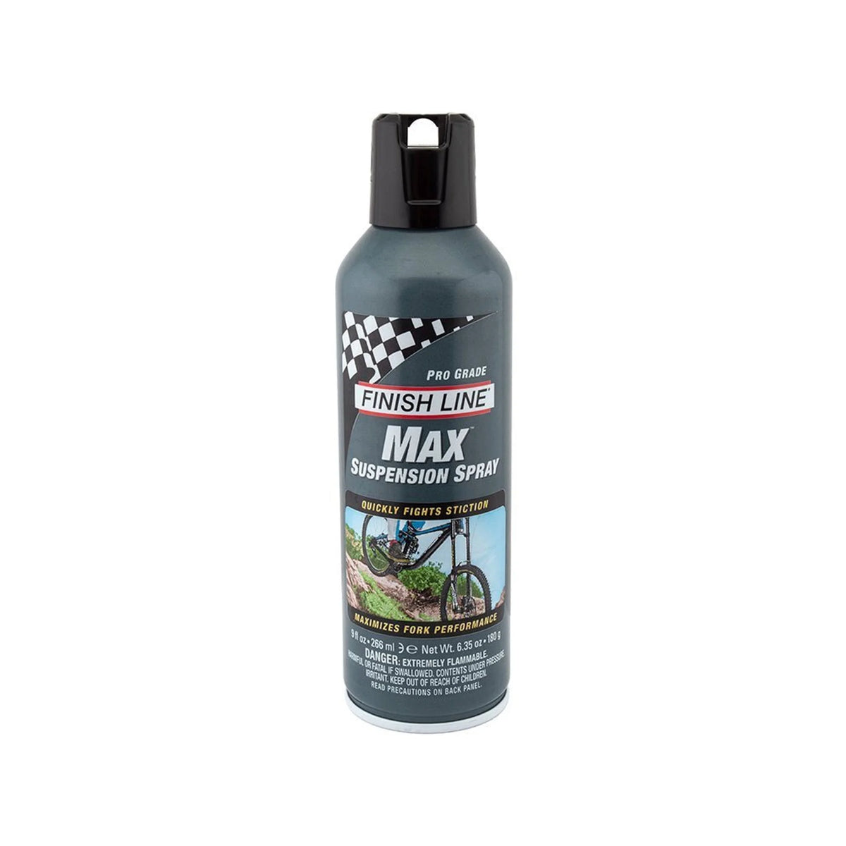 Finish Line Max Suspension Spray - 9oz Spray (Suspension Oil and Lube) – studio product photo