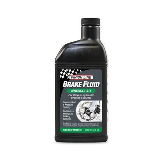 Finish Line Mineral Oil Brake Fluid, 16oz Bottle (Lubricants) – studio product photo