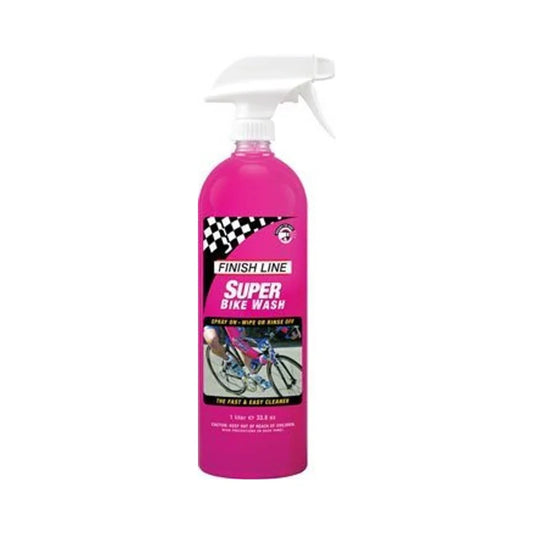 Finish Line Super Bike Wash Cleaner, 34 oz Hand Spray Bottle (Degreaser / Cleaner) – studio product photo