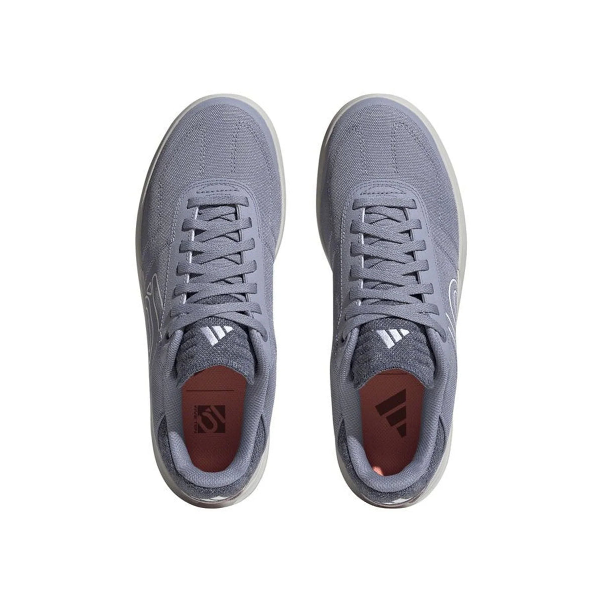 Five Ten Sleuth Deluxe Canvas Flat Shoes - Women's, Silver Violet/Ftwr White/Coral – product view