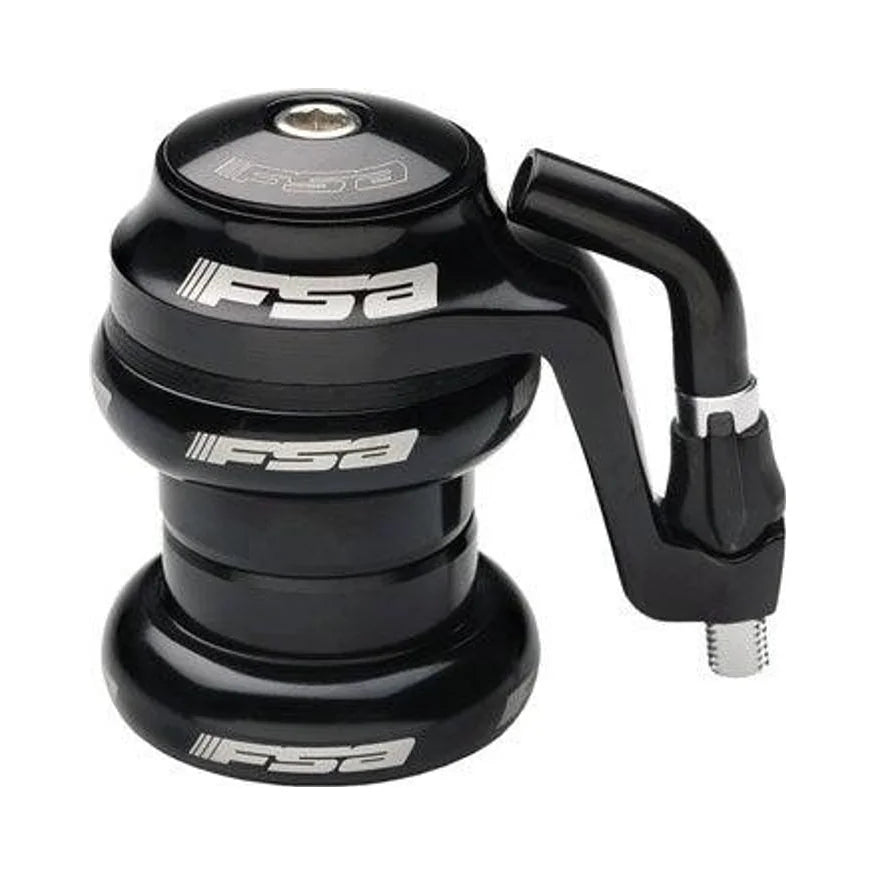 FSA Full Speed Ahead Orbit X-CX 1-1/8" Threadless Headset With Hanger, Black (Bicycle Headsets) – studio product photo