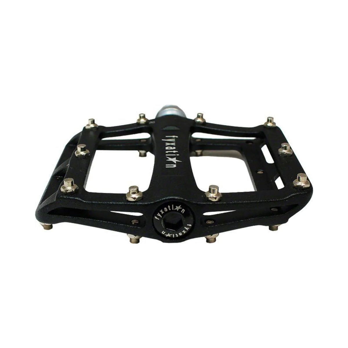 Fyxation Mesa 61 Pedals - Platform, Aluminum, 9/16", Black (Bicycle Pedals) – detail angle