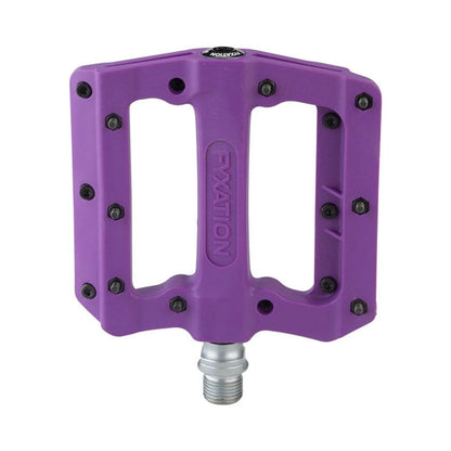 Fyxation Mesa MP Pedals - Platform, Composite/Plastic, 9/16", Purple (Bicycle Pedals) – detail angle
