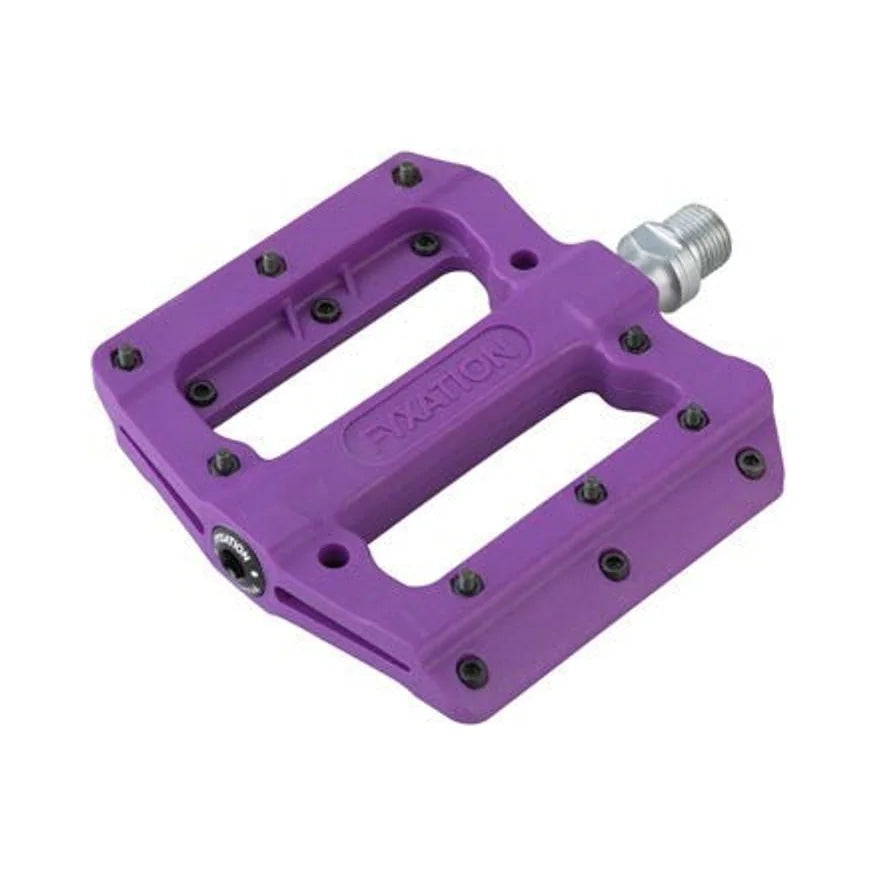 Fyxation Mesa MP Pedals - Platform, Composite/Plastic, 9/16", Purple (Bicycle Pedals) – studio photo