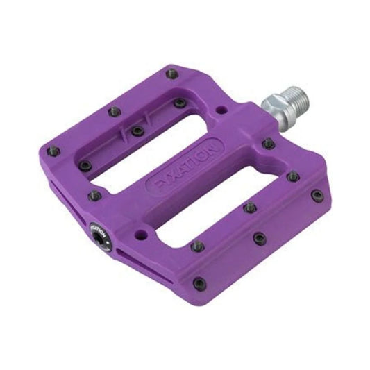 Fyxation Mesa MP Pedals - Platform, Composite/Plastic, 9/16", Purple (Bicycle Pedals) – studio photo