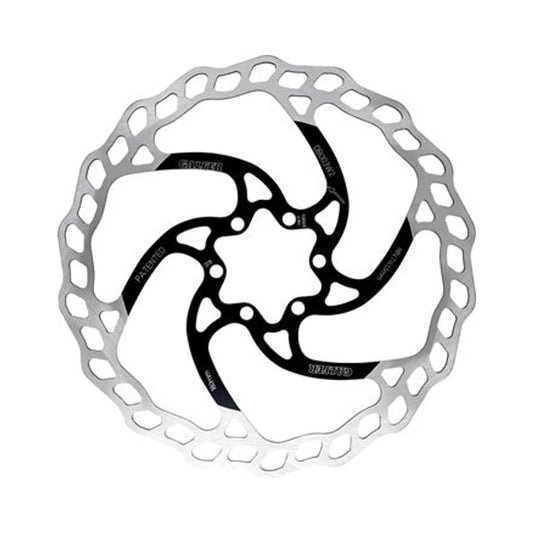 Galfer MTB/E-Bike Disc Brake Rotor - 180mm, 6-Bolt, 2.0mm (Bicycle Brake Rotors) – studio product photo