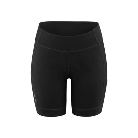 Garneau Fit Sensor 2 Shorts - Black, 7.5 inseam, Women's – close-up detail