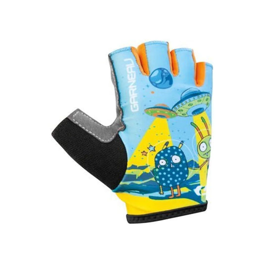 Garneau Kid Ride Monster Gloves - Multi-Color, Short Finger, Children's (Bicycle Gloves) – showcase image