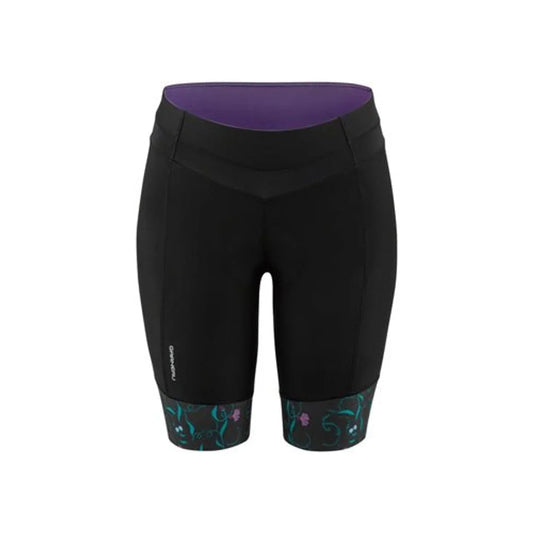 Garneau Neo Power Art Motion Short - Black, Women's (Shorts) – product view