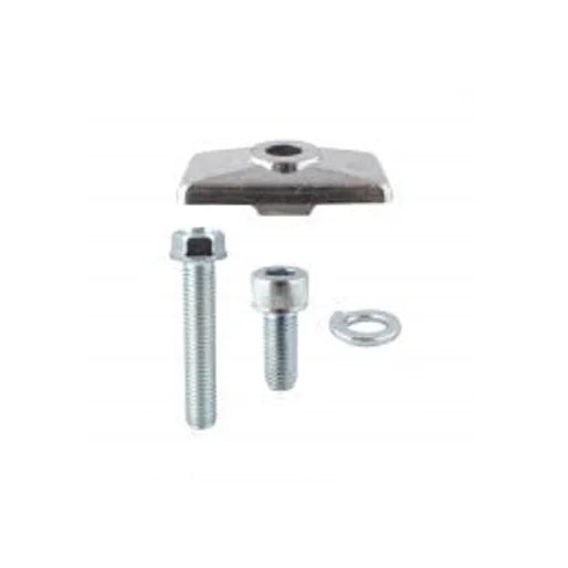 Greenfield 285mm KS2 Kickstand: Silver (Kickstands) – close-up detail