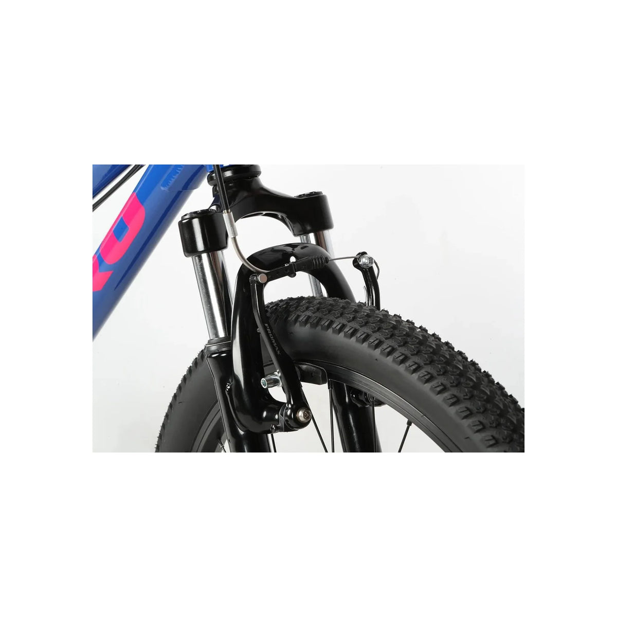 Haro Flightline 24 Youth Hardtail Mountain Bicycle (24" Bicycle) – detail angle