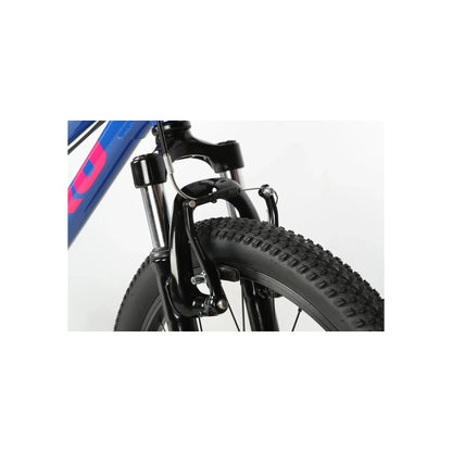 Haro Flightline 24 Youth Hardtail Mountain Bicycle (24" Bicycle) – detail angle