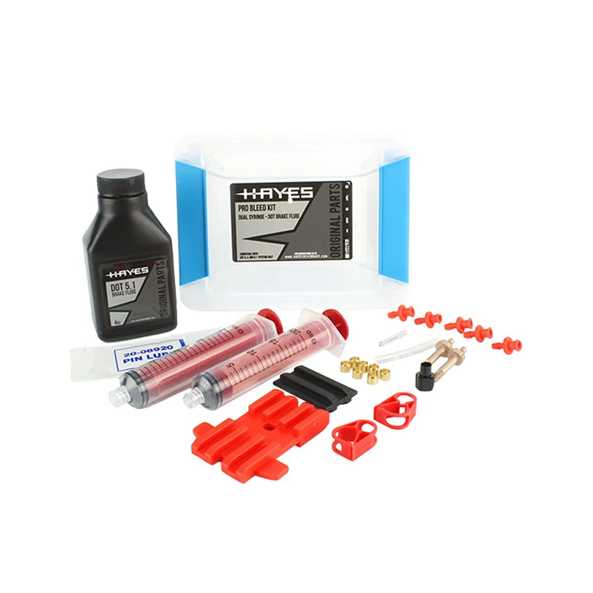 Hayes Brake Pro-Bleed Kit, Hydraulic (Dominion DOT-5.1) – studio product photo