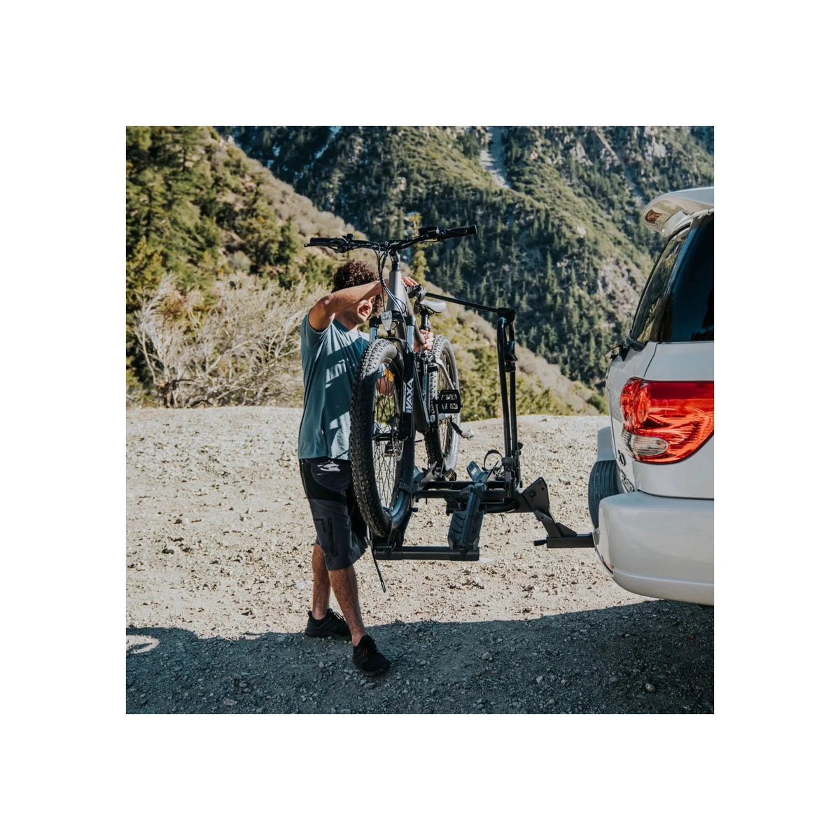 Hollywood Racks Destination E Bike Rack for Electric Bikes Hitch Rack (Vehicle Bicycle Racks) – close-up detail (view 12 of 15)