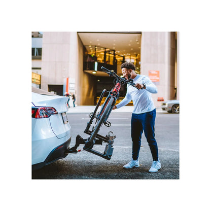Hollywood Racks Destination E Bike Rack for Electric Bikes Hitch Rack (Vehicle Bicycle Racks) – close-up detail (view 7 of 15)