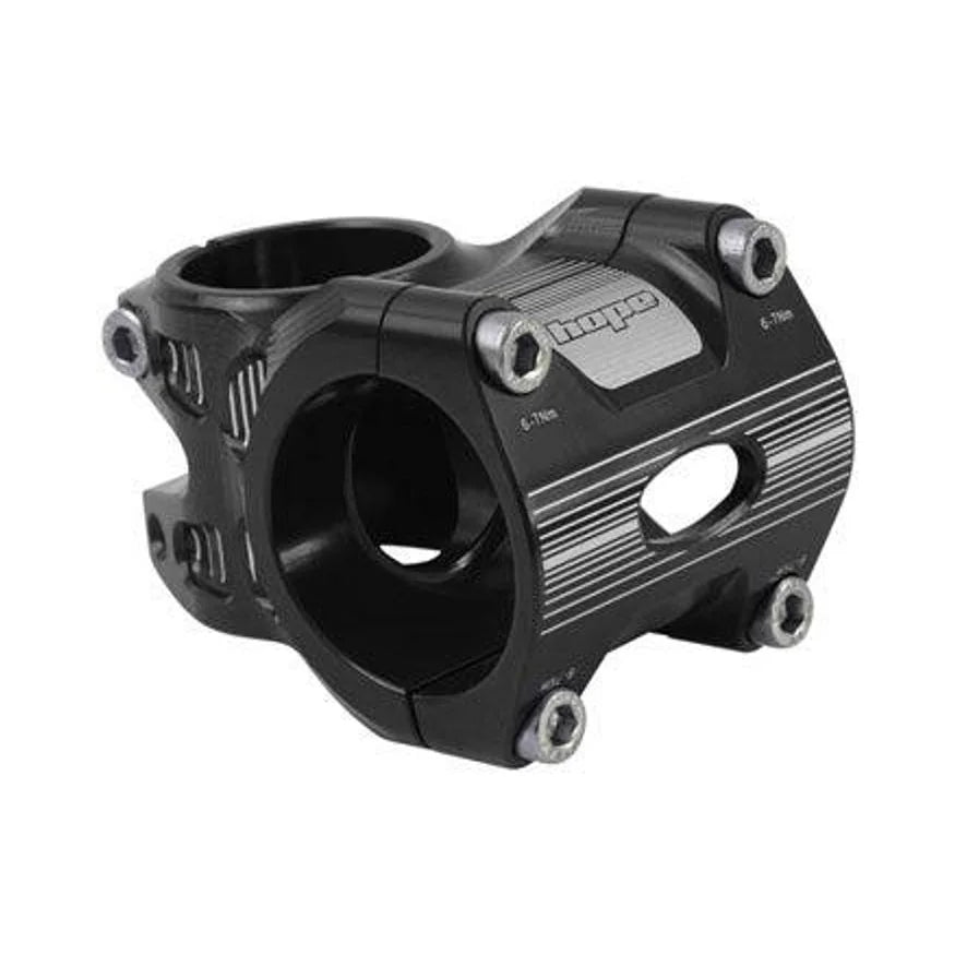 Hope AM/Freeride Stem - 35mm, 35 Clamp, +/-0, 1 1/8", Aluminum, Black (Bicycle Stems) – studio product photo