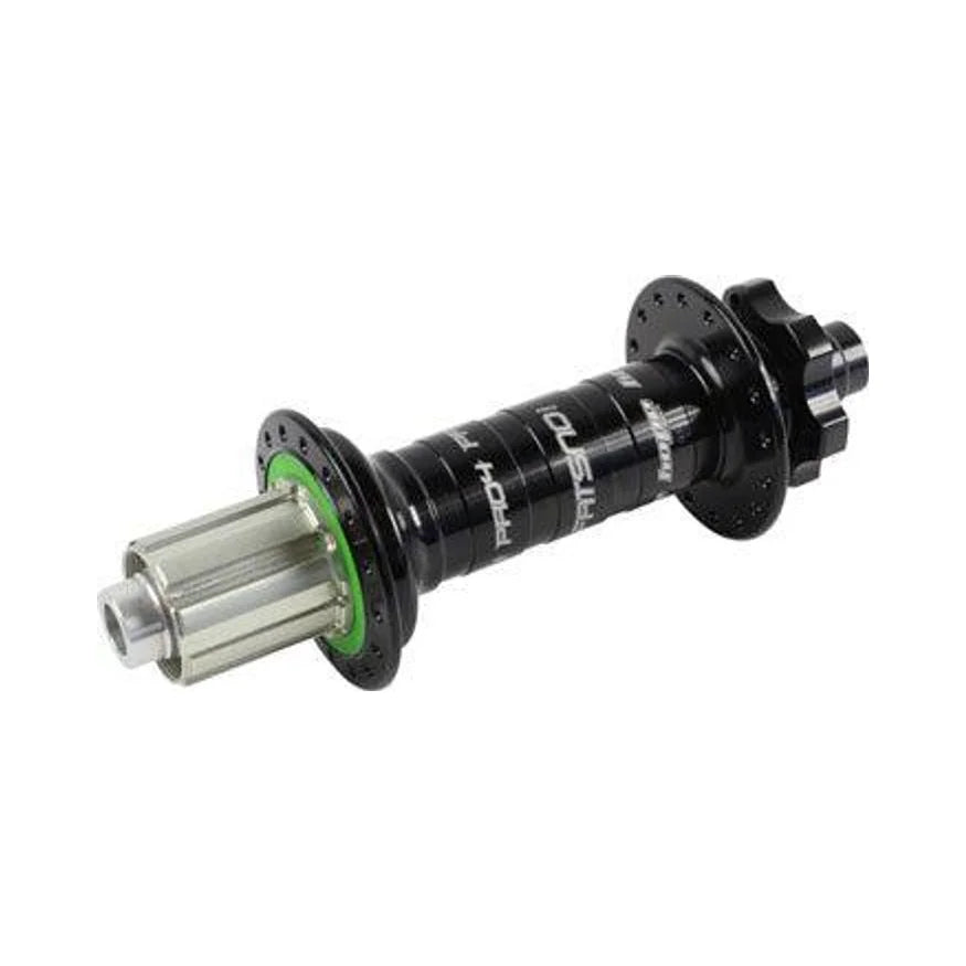 Hope Fatsno Pro 4 Rear Hub - 12 x 197mm, 6-Bolt, HG 11 MTN, Black, 32H (Bicycle Hubs) – studio product photo