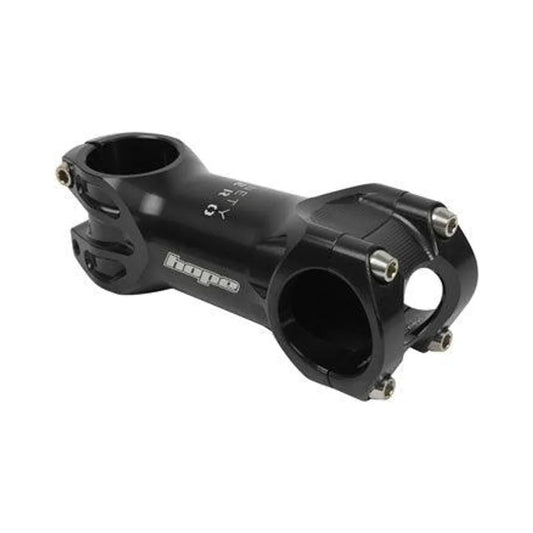Hope XC Stem - 90mm, 31.8 Clamp, +/-0, 1 1/8", Black (Bicycle Stems) – studio product photo