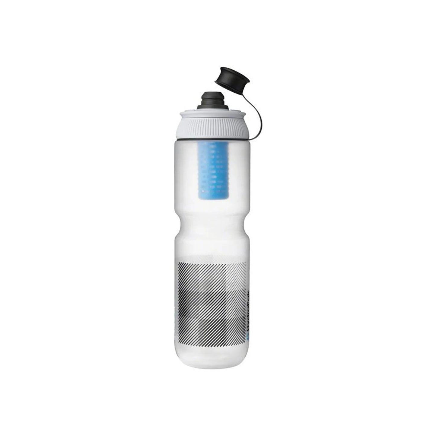 Hydrapak Polar Breakaway+ Filter Water Bottle - 30oz, Clear (Water Bottles) – product view
