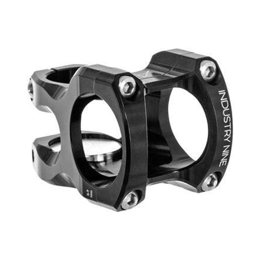 Industry Nine A35 Stem - 40mm, 35 Clamp, +/-8, 1 1/8", Aluminum, Black (Bicycle Stems) – studio product photo